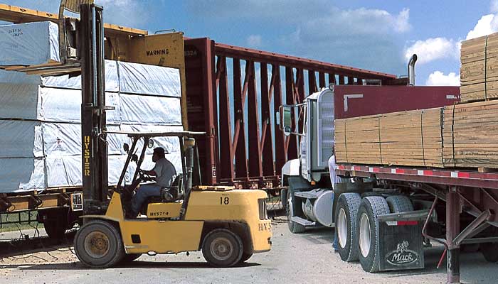 Hixsdon Lumber Forklift