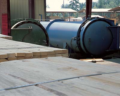 Hixdon Lumber Treating Cylinders